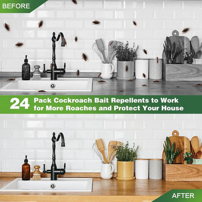 🚨 FINAL 3 HOURS: BUY 1 GET 1 FREE – Viral Cockroach Killer Gel Stock CRASHING! 🔥 12pc in 1 Packet