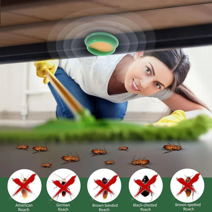 🚨 FINAL 3 HOURS: BUY 1 GET 1 FREE – Viral Cockroach Killer Gel Stock CRASHING! 🔥 12pc in 1 Packet